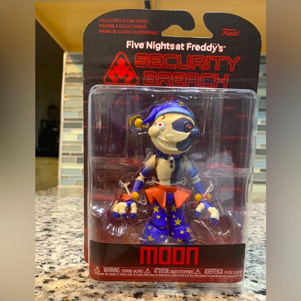 Five Nights at Freddy’s Moon figure Security Breach